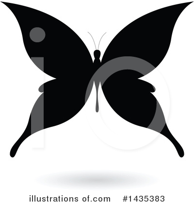 Royalty-Free (RF) Butterfly Clipart Illustration by cidepix - Stock Sample #1435383
