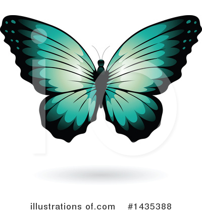 Royalty-Free (RF) Butterfly Clipart Illustration by cidepix - Stock Sample #1435388