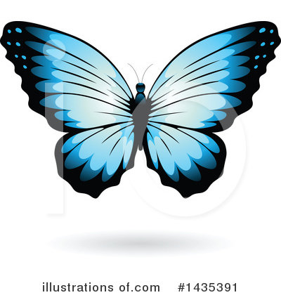 Royalty-Free (RF) Butterfly Clipart Illustration by cidepix - Stock Sample #1435391