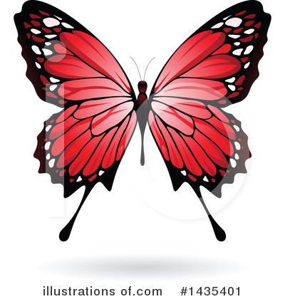 Royalty-Free (RF) Butterfly Clipart Illustration by cidepix - Stock Sample #1435401