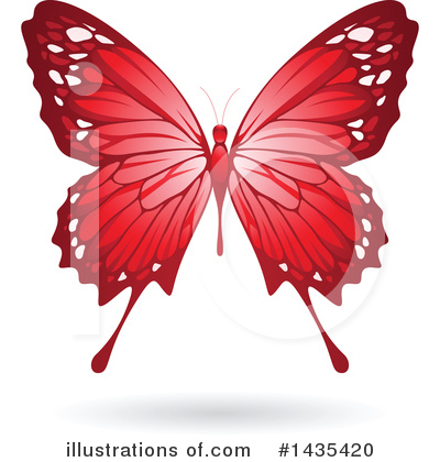 Royalty-Free (RF) Butterfly Clipart Illustration by cidepix - Stock Sample #1435420