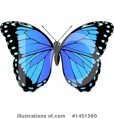 Royalty-Free (RF) Butterfly Clipart Illustration by AtStockIllustration - Stock Sample #1451560