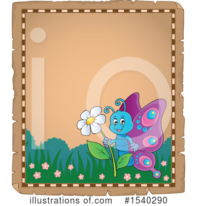 Royalty-Free (RF) Butterfly Clipart Illustration by visekart - Stock Sample #1540290