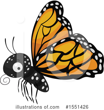 Royalty-Free (RF) Butterfly Clipart Illustration by BNP Design Studio - Stock Sample #1551426