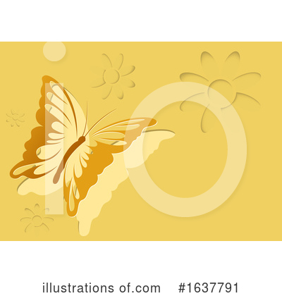 Royalty-Free (RF) Butterfly Clipart Illustration by dero - Stock Sample #1637791