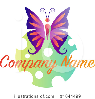 Royalty-Free (RF) Butterfly Clipart Illustration by Morphart Creations - Stock Sample #1644499