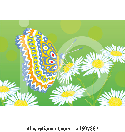 Royalty-Free (RF) Butterfly Clipart Illustration by Alex Bannykh - Stock Sample #1697887