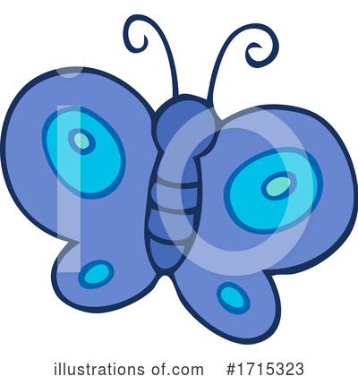 Royalty-Free (RF) Butterfly Clipart Illustration by visekart - Stock Sample #1715323