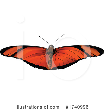 Royalty-Free (RF) Butterfly Clipart Illustration by dero - Stock Sample #1740996