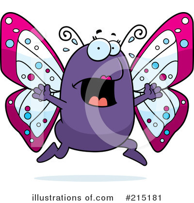 Royalty-Free (RF) Butterfly Clipart Illustration by Cory Thoman - Stock Sample #215181
