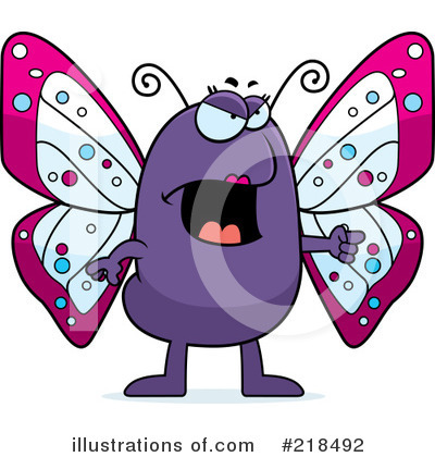 Royalty-Free (RF) Butterfly Clipart Illustration by Cory Thoman - Stock Sample #218492