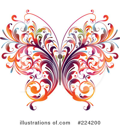 Butterflies Clipart #224200 by OnFocusMedia
