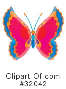 Butterfly Clipart #32042 by Alex Bannykh