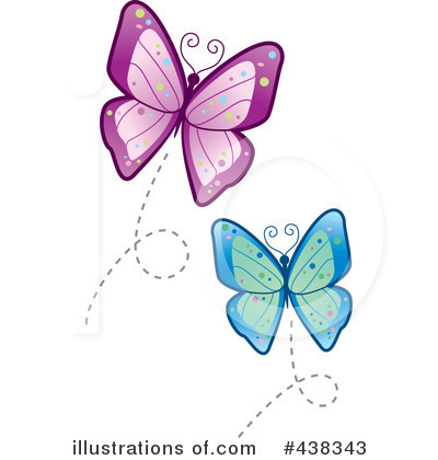 Butterfly Clipart #438343 by Cory Thoman