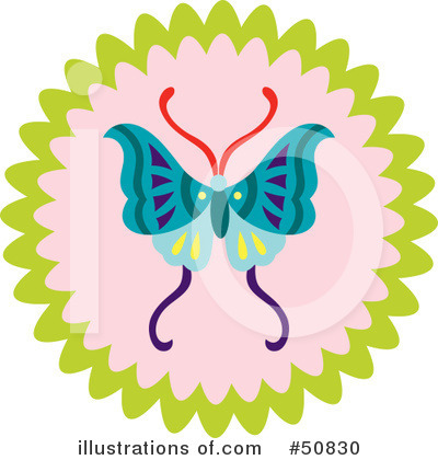 Butterfly Clipart #50830 by Cherie Reve