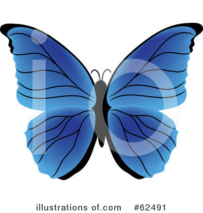 Butterfly Clipart #62491 by Pams Clipart