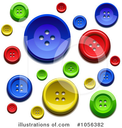 Royalty-Free (RF) Buttons Clipart Illustration by Oligo - Stock Sample #1056382