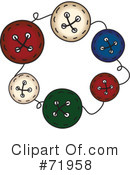 Buttons Clipart #71958 by inkgraphics