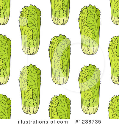Royalty-Free (RF) Cabbage Clipart Illustration by Vector Tradition SM - Stock Sample #1238735