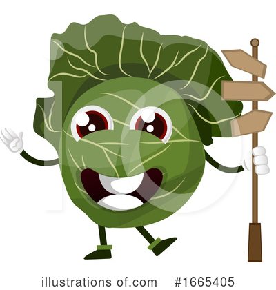 Royalty-Free (RF) Cabbage Clipart Illustration by Morphart Creations - Stock Sample #1665405