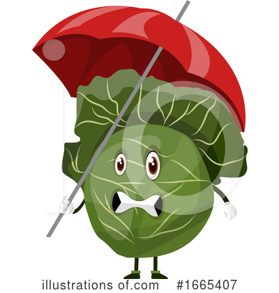 Royalty-Free (RF) Cabbage Clipart Illustration by Morphart Creations - Stock Sample #1665407