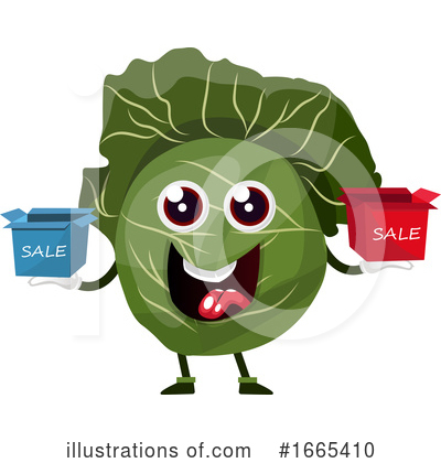 Royalty-Free (RF) Cabbage Clipart Illustration by Morphart Creations - Stock Sample #1665410