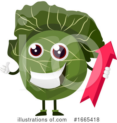 Cabbage Clipart #1665418 by Morphart Creations