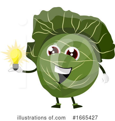 Royalty-Free (RF) Cabbage Clipart Illustration by Morphart Creations - Stock Sample #1665427