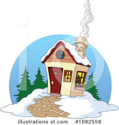 Royalty-Free (RF) Cabin Clipart Illustration by yayayoyo - Stock Sample #1082558