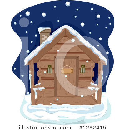 Royalty-Free (RF) Cabin Clipart Illustration by BNP Design Studio - Stock Sample #1262415