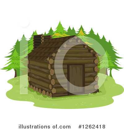 Royalty-Free (RF) Cabin Clipart Illustration by BNP Design Studio - Stock Sample #1262418