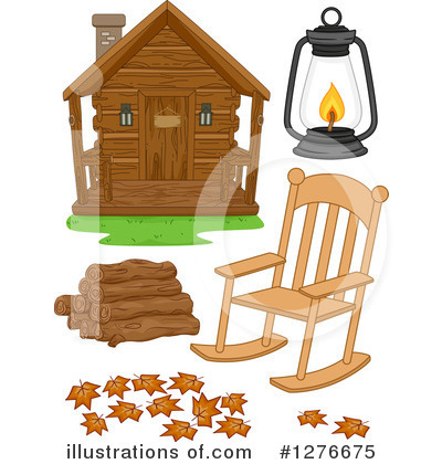Royalty-Free (RF) Cabin Clipart Illustration by BNP Design Studio - Stock Sample #1276675