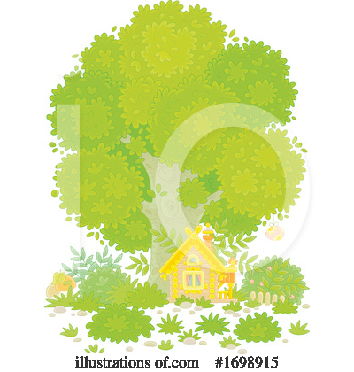 Royalty-Free (RF) Cabin Clipart Illustration by Alex Bannykh - Stock Sample #1698915
