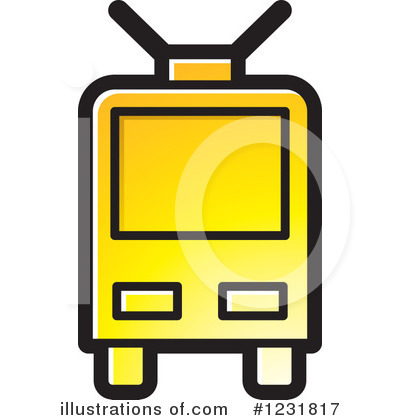 Trams Clipart #1231817 by Lal Perera