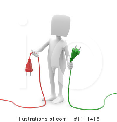 Royalty-Free (RF) Cables Clipart Illustration by Mopic - Stock Sample #1111418