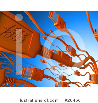Royalty-Free (RF) Cables Clipart Illustration by Tonis Pan - Stock Sample #20456