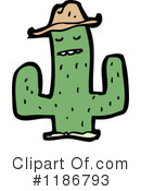 Cactus Clipart #1186793 by lineartestpilot