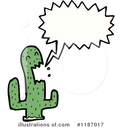 Royalty-Free (RF) Cactus Clipart Illustration by lineartestpilot - Stock Sample #1187017