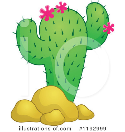 Cactus Clipart #1192999 by visekart