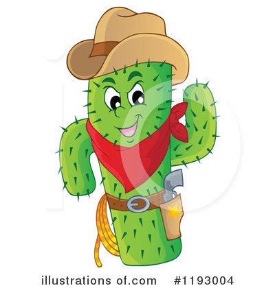 Cactus Clipart #1193004 by visekart