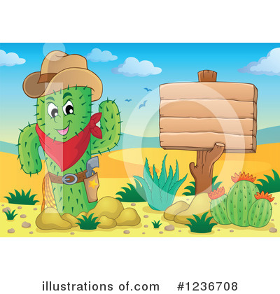 Cactus Clipart #1236708 by visekart