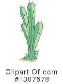 Cactus Clipart #1307678 by Pushkin