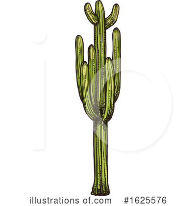 Royalty-Free (RF) Cactus Clipart Illustration by Vector Tradition SM - Stock Sample #1625576