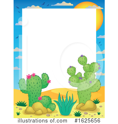 Royalty-Free (RF) Cactus Clipart Illustration by visekart - Stock Sample #1625656