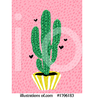 Royalty-Free (RF) Cactus Clipart Illustration by elena - Stock Sample #1706183