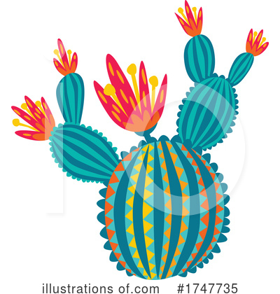 Royalty-Free (RF) Cactus Clipart Illustration by Vector Tradition SM - Stock Sample #1747735