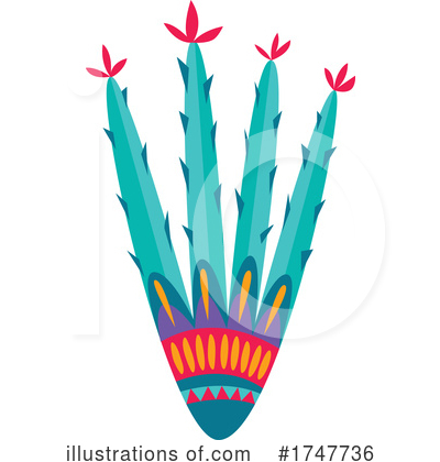 Royalty-Free (RF) Cactus Clipart Illustration by Vector Tradition SM - Stock Sample #1747736