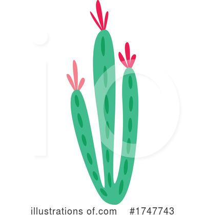 Royalty-Free (RF) Cactus Clipart Illustration by Vector Tradition SM - Stock Sample #1747743