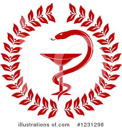 Caduceus Clipart #1231298 by Vector Tradition SM
