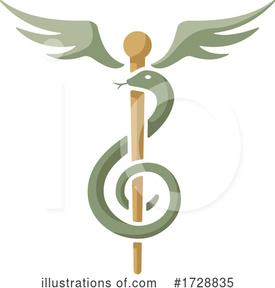 Caduceus Clipart #1728835 by Any Vector